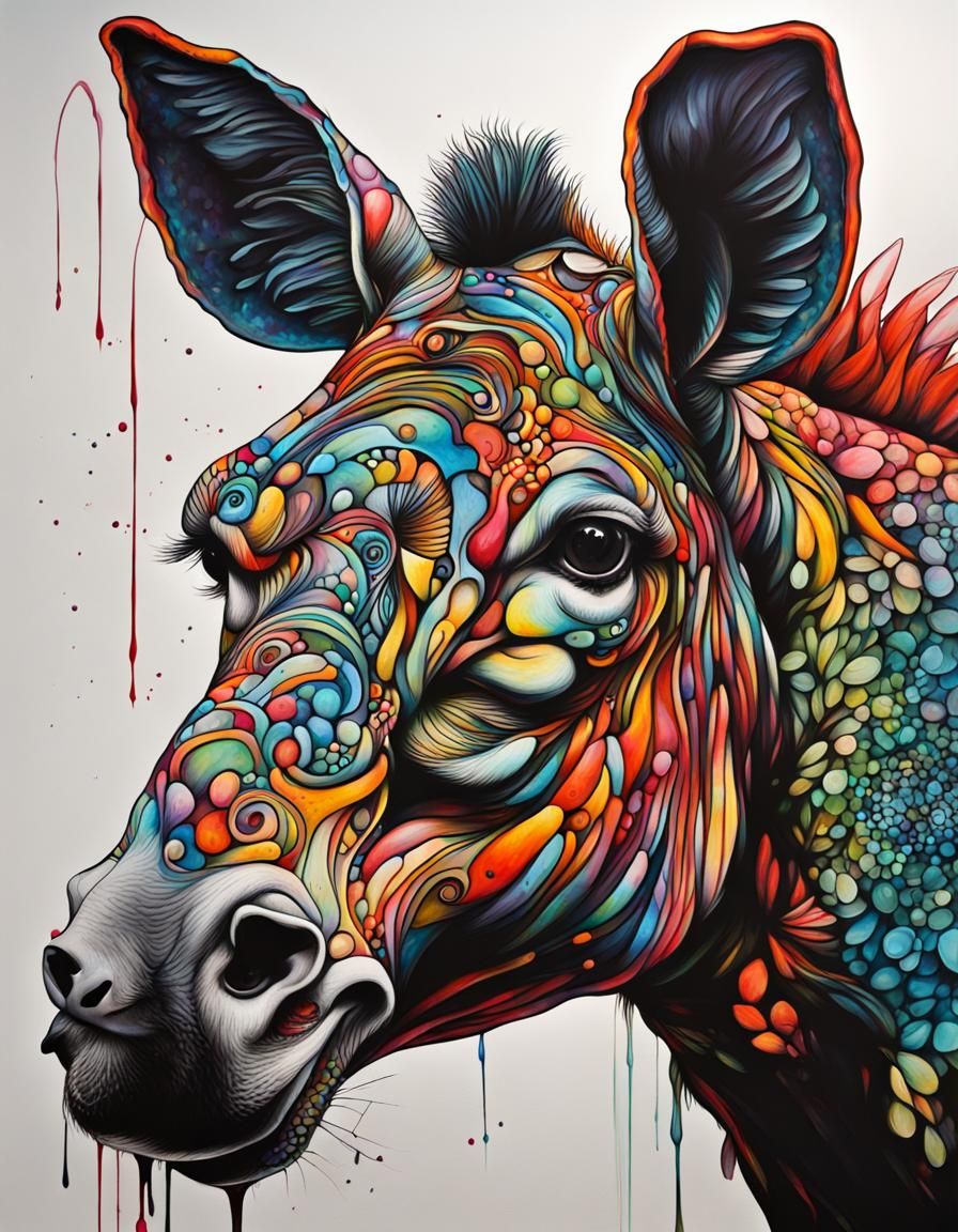 "highly detailed elegant beautiful award winning crisp quality colourful, acrylic and ink"