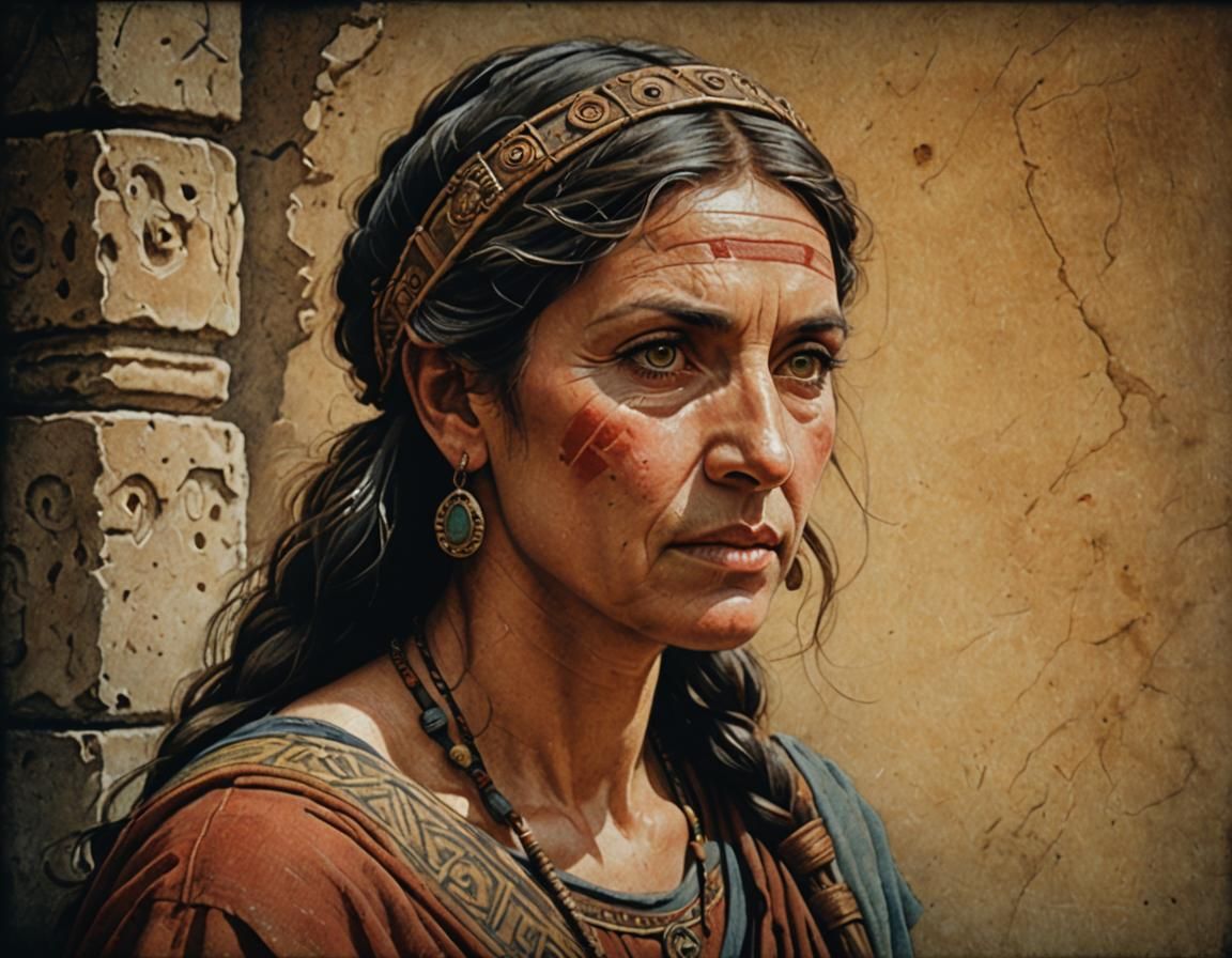 Etruscan woman