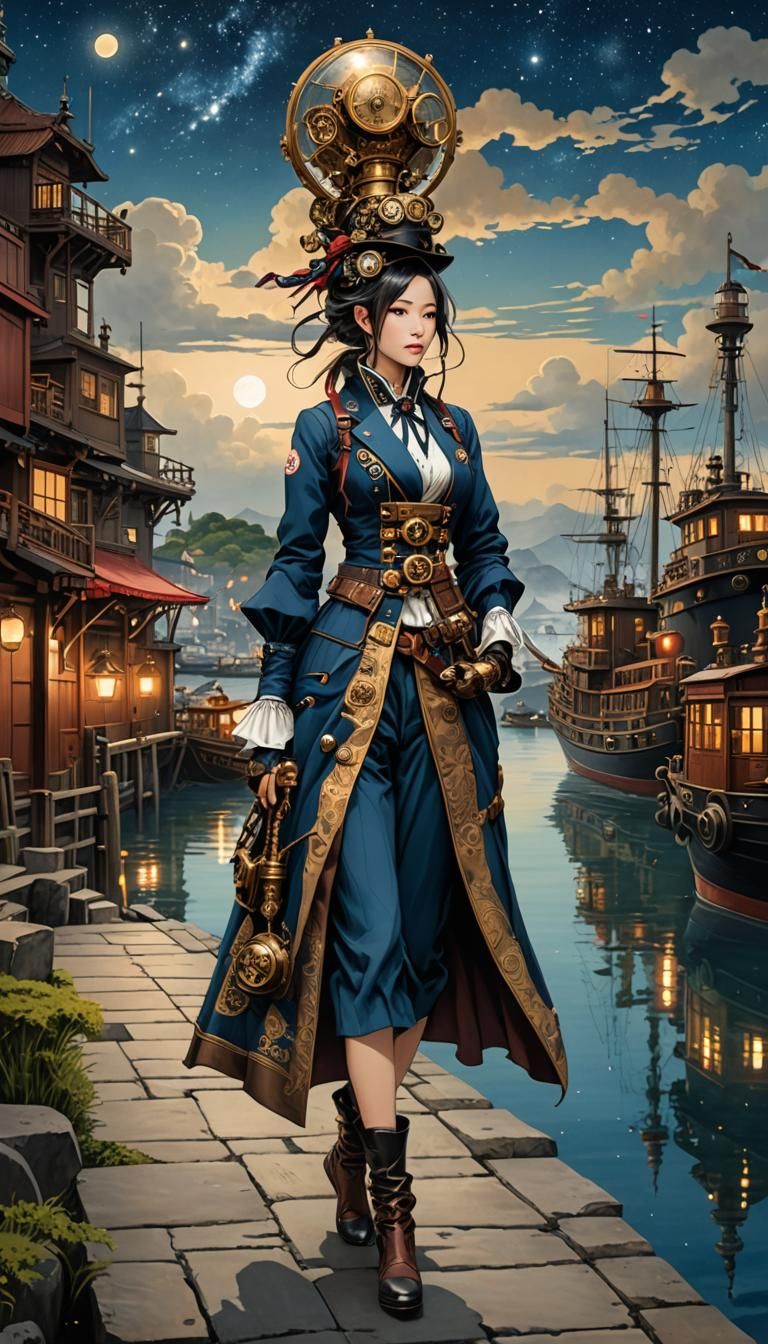 Steam Star Captain Agada Anezume