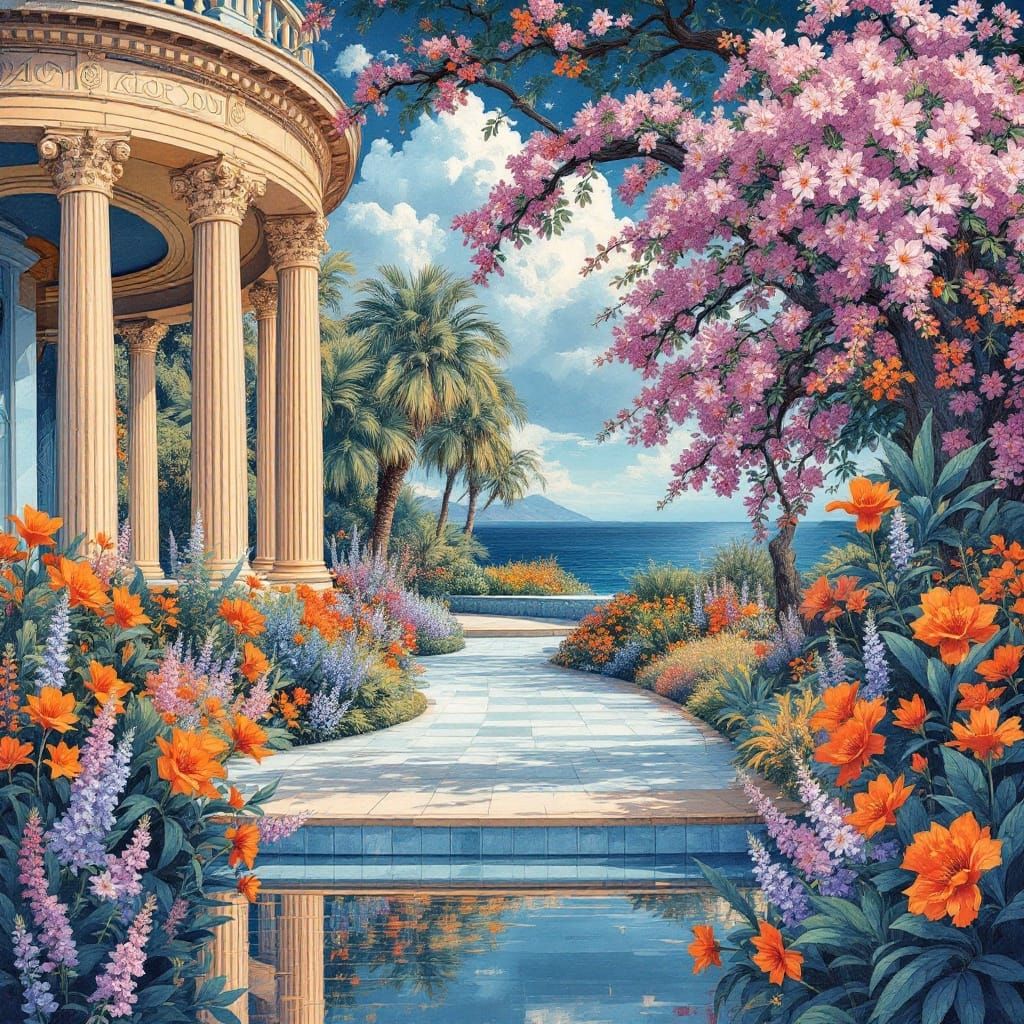 Glorious Garden Estate in Art Deco Style