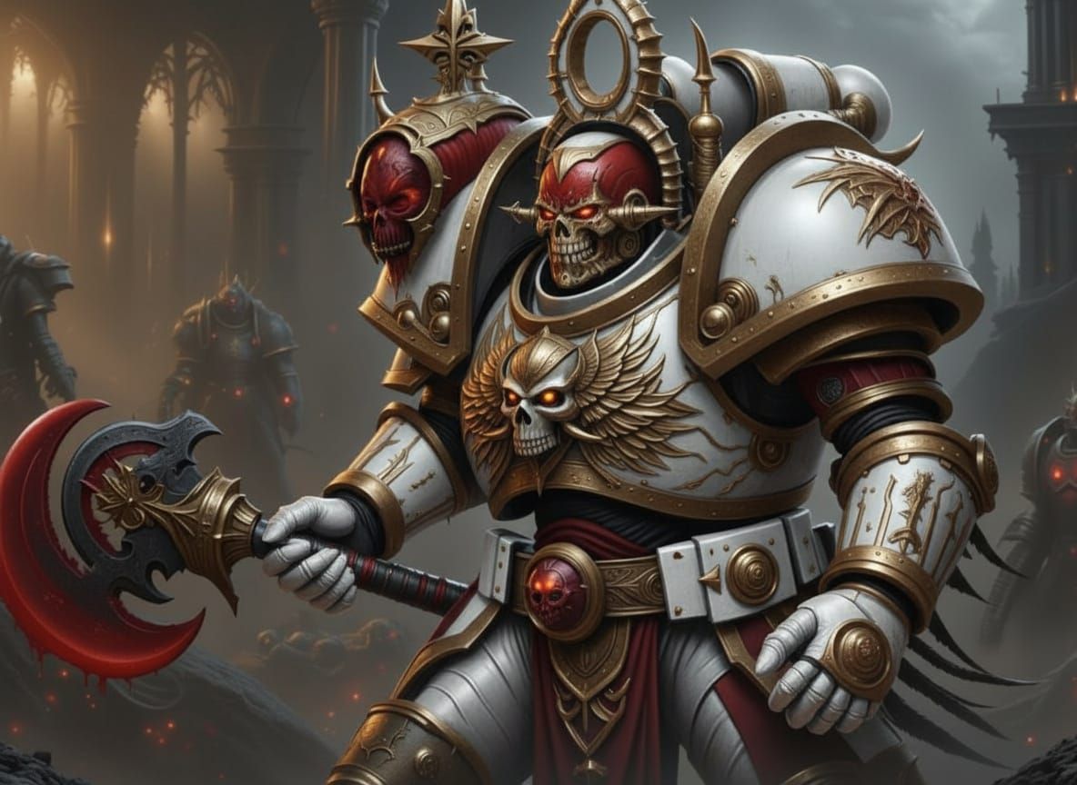 Warhammer 40K Soldier Battles Chaos Spawn