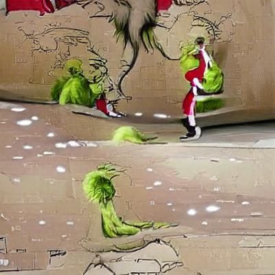 The Grinch Steals Christmas, Illustrated