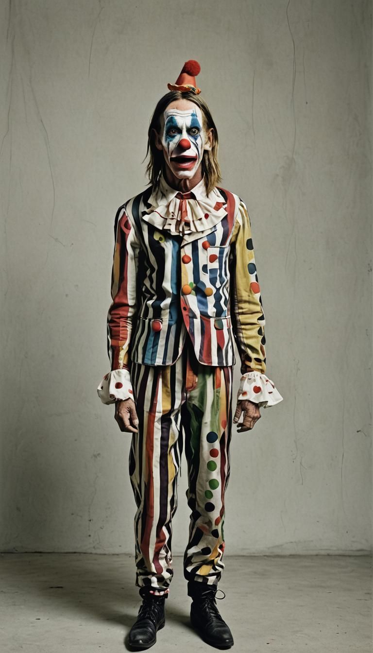 Iggy Pop As a Clown