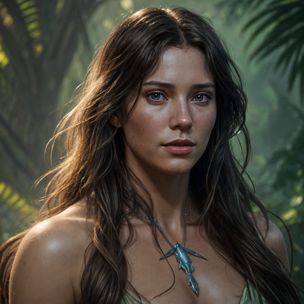 Tarzan and Jane Porter Portrait