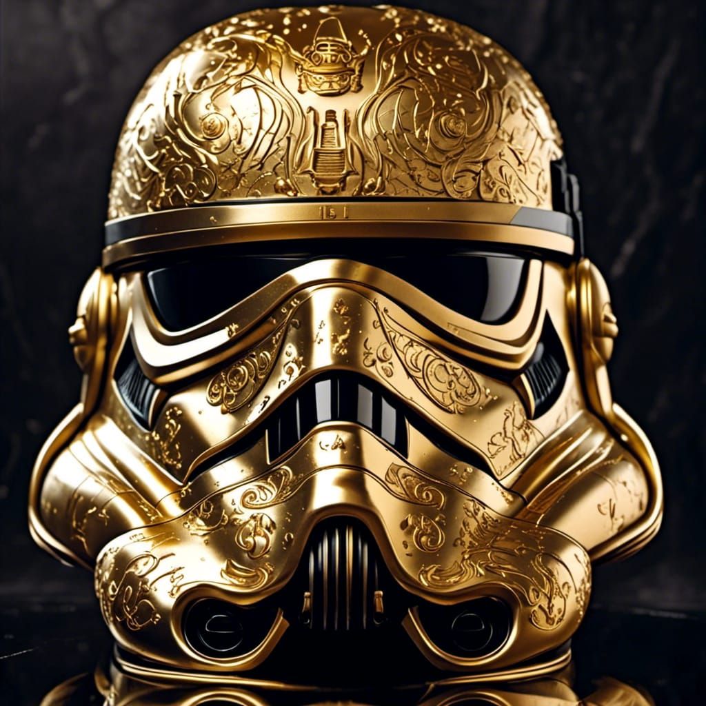 "24k Gold Stormtrooper"