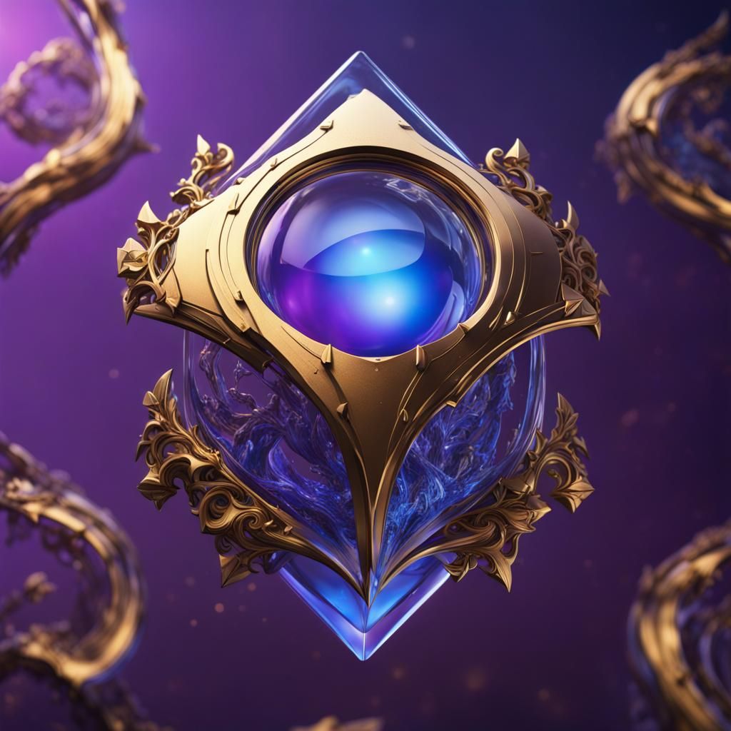 Vision Tech Logo in Blue, Gold, and Purple