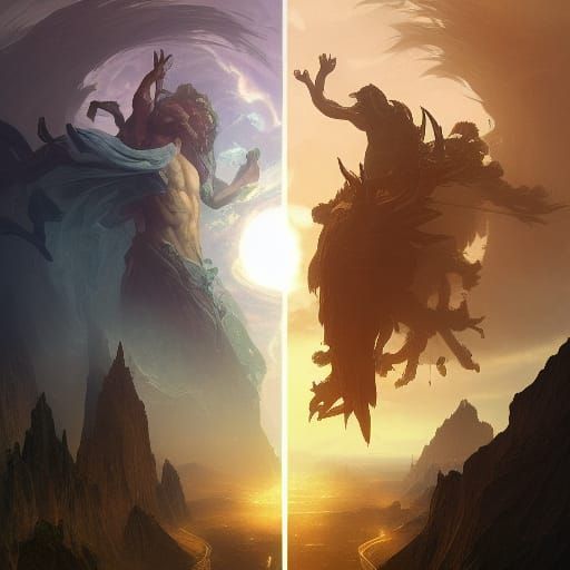 Creation and Destruction: Hyperdetailed Concept Art