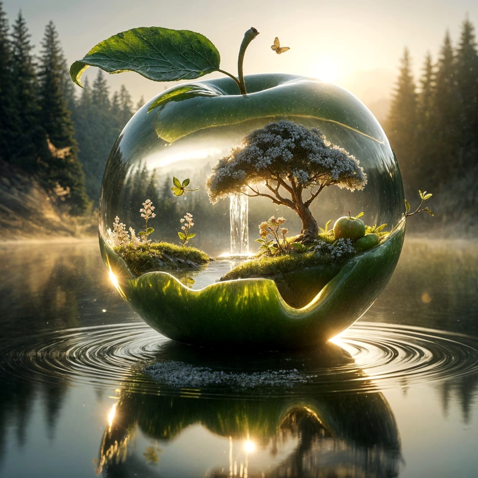 apple nature
