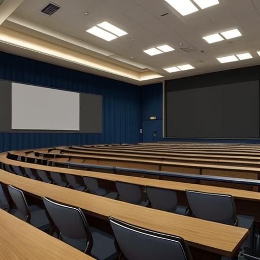 Luxurious Lecture Hall Interior