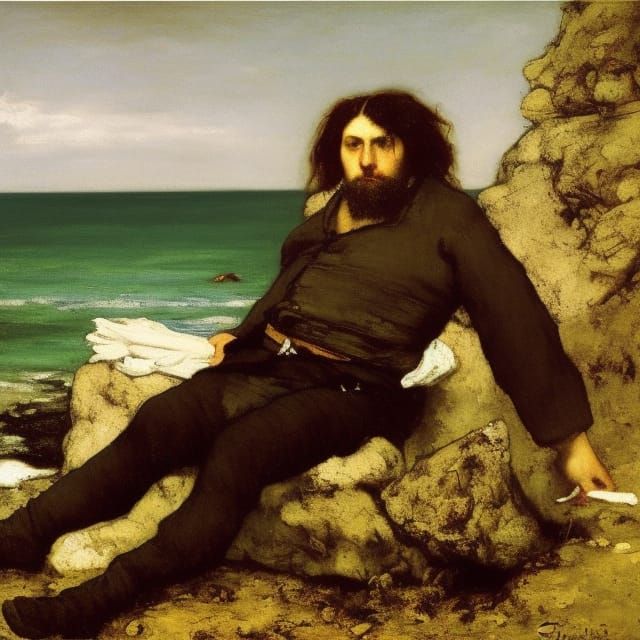 AI Realism: Homage to Gustave Courbet