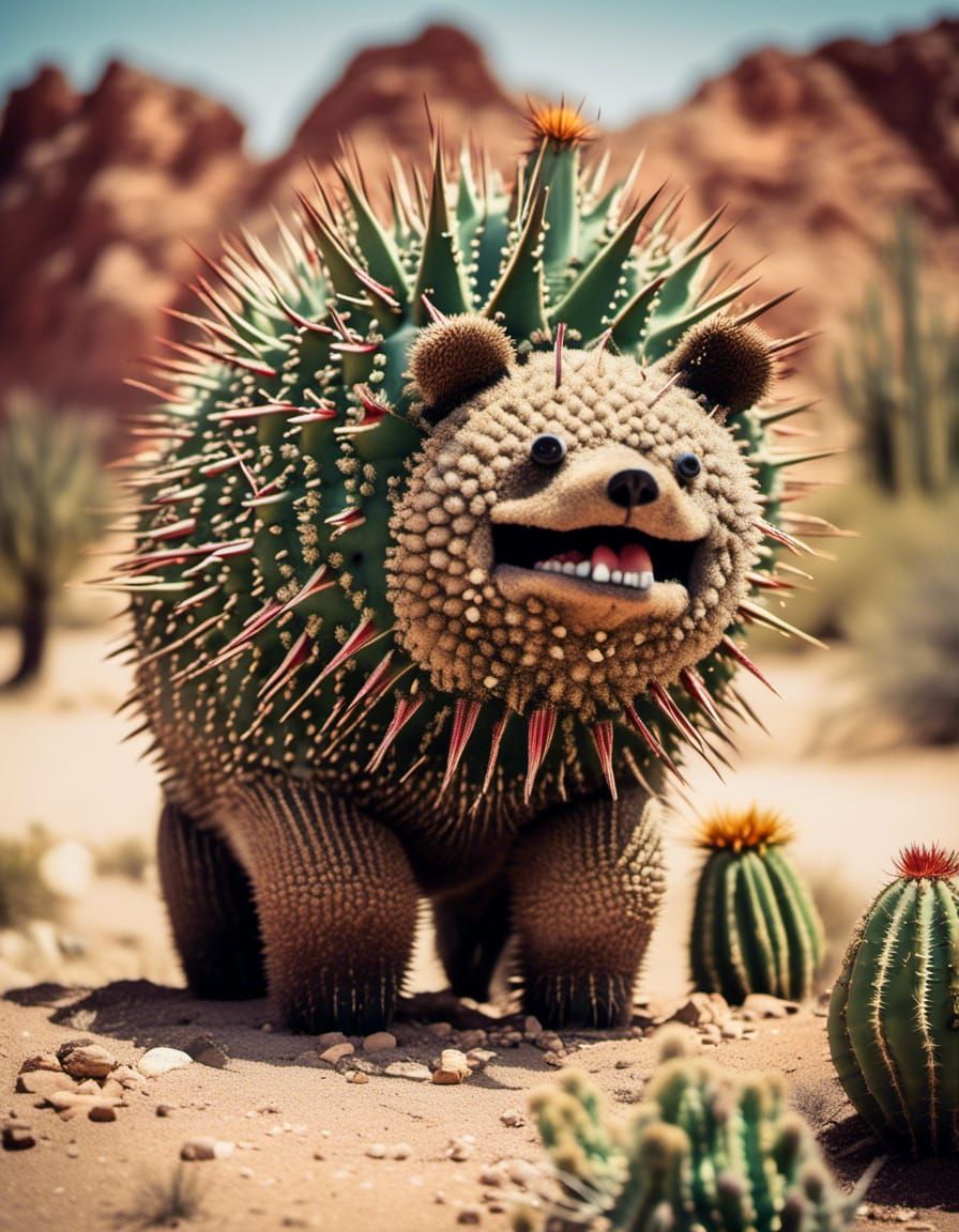 Cactus Bear: A Spiky Desert Creature