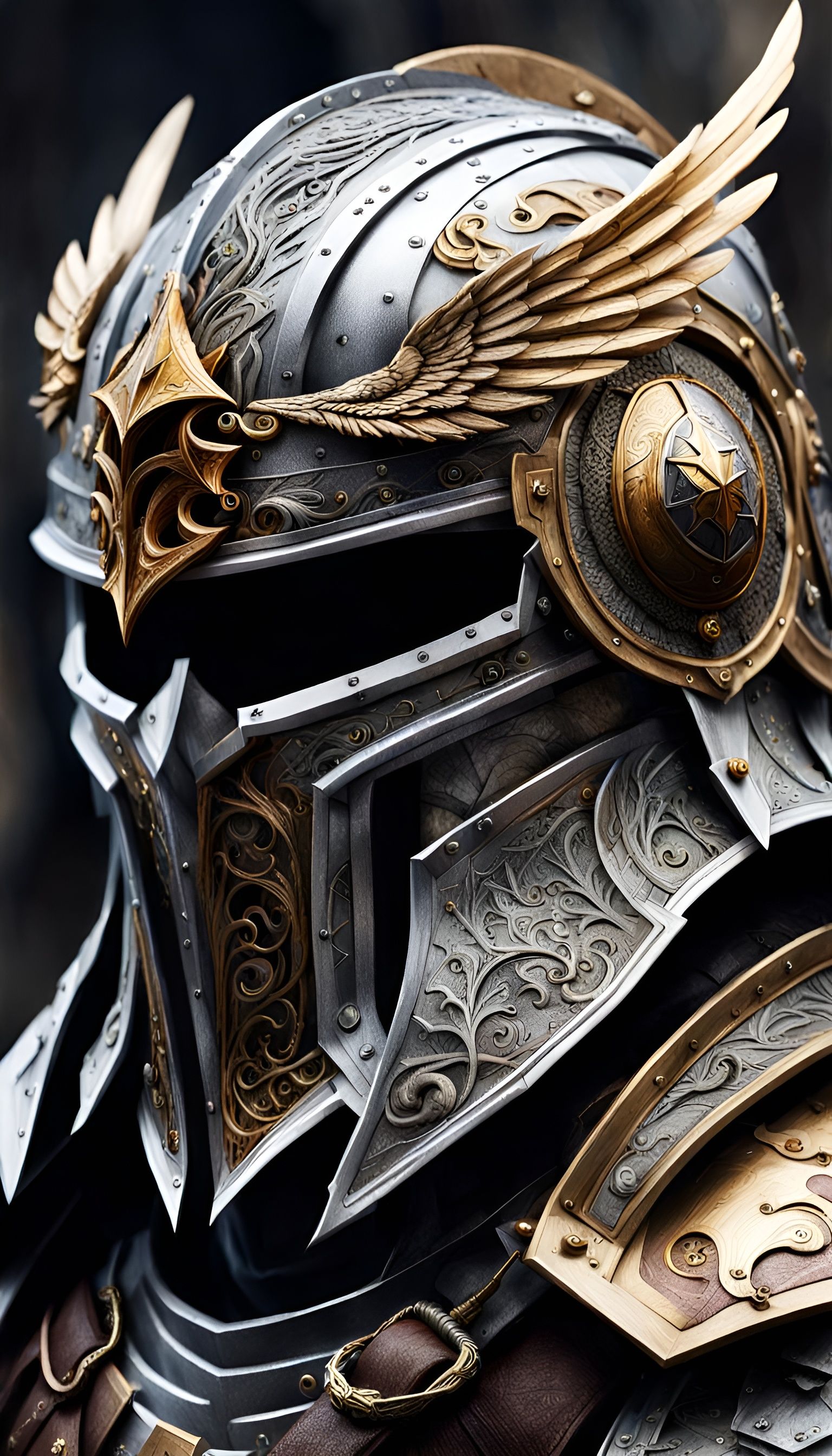 Paladin helmet ...
