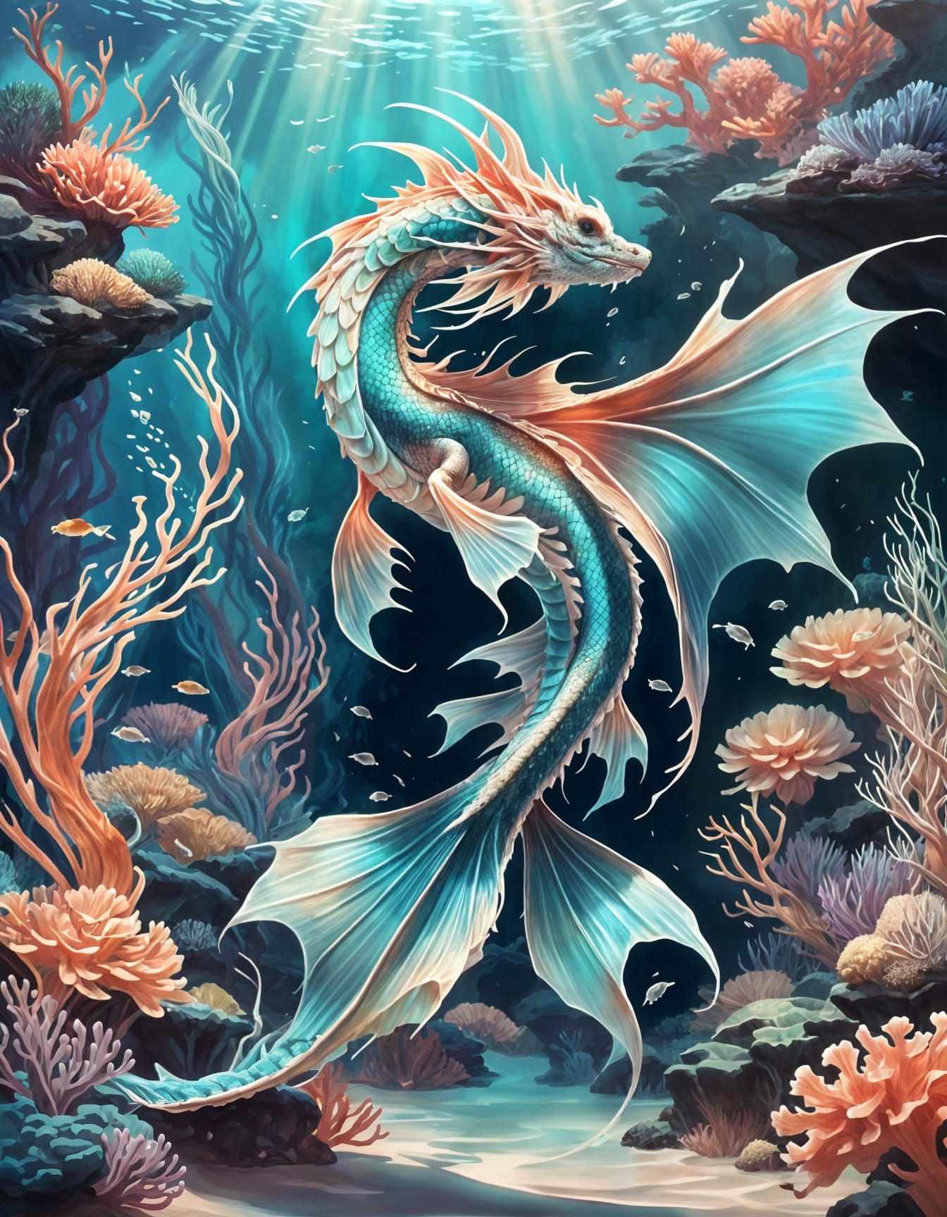 Dragon of the Coral