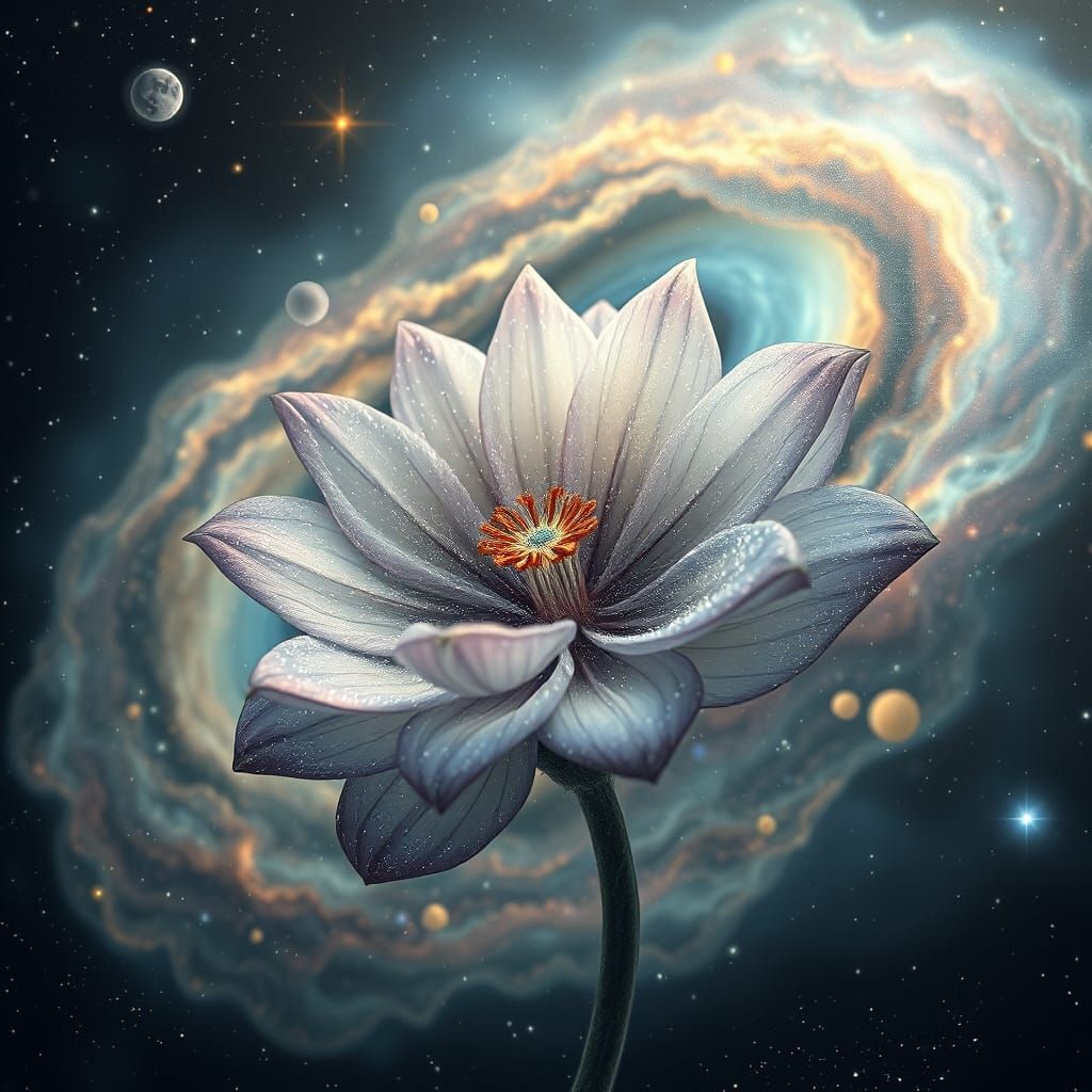 Cosmic Bloom in Starry Vastness