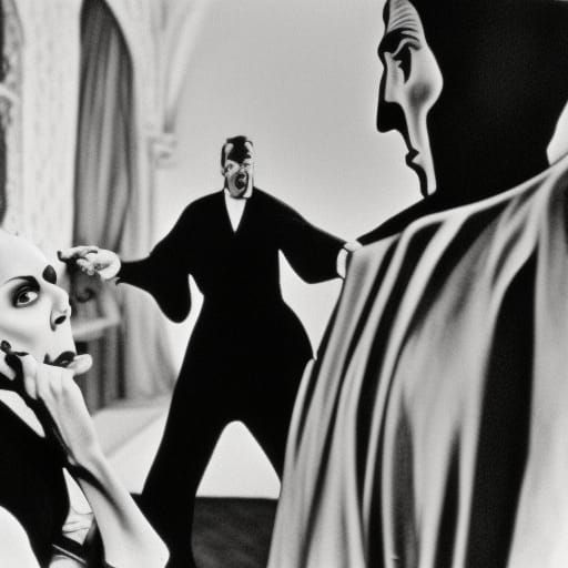 Leni Riefenstahl Confronts Terrified Dracula