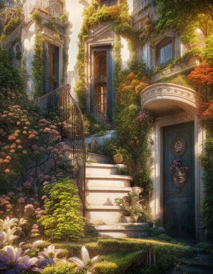 Surreal Estate in a Dreamlike Setting