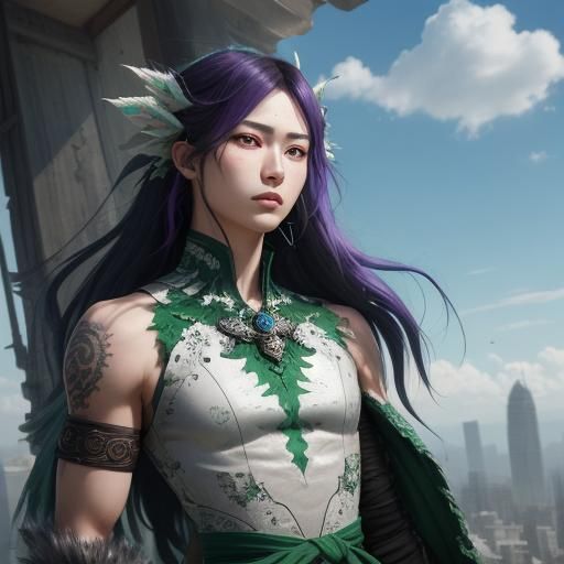 Wyvern Shifter: Anime-Inspired Transformation in 3D