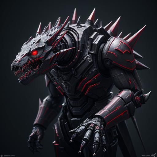 Sinister Trap-Watch in Dark Fantasy Style