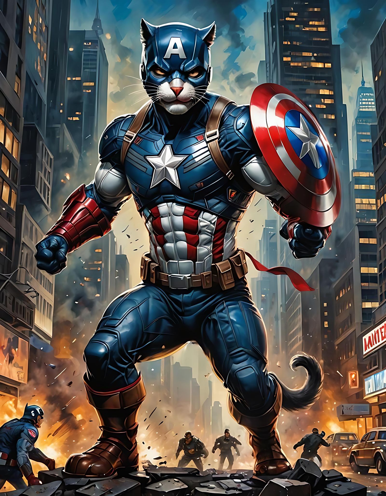 Captain Ameri-cat