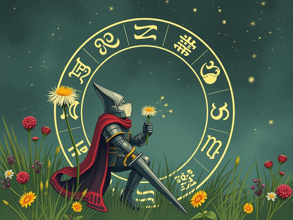 Surreal Landscape Generated From Random Words