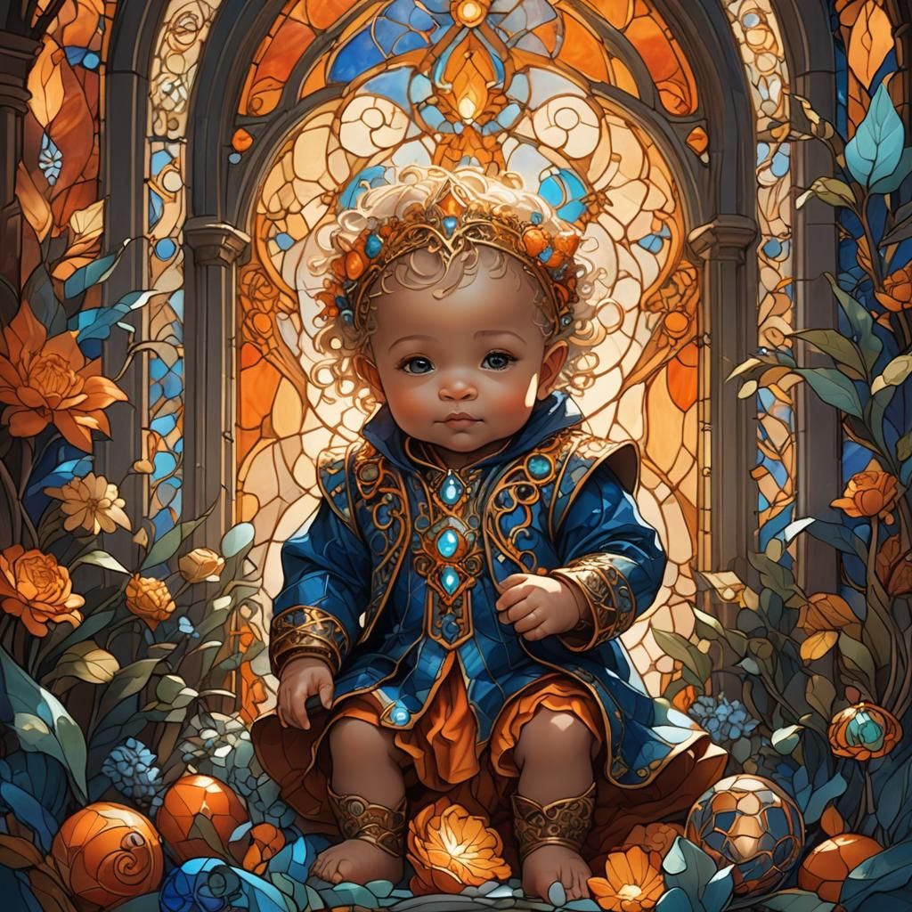 Enchanting Baby Grows in Art Nouveau Nursery