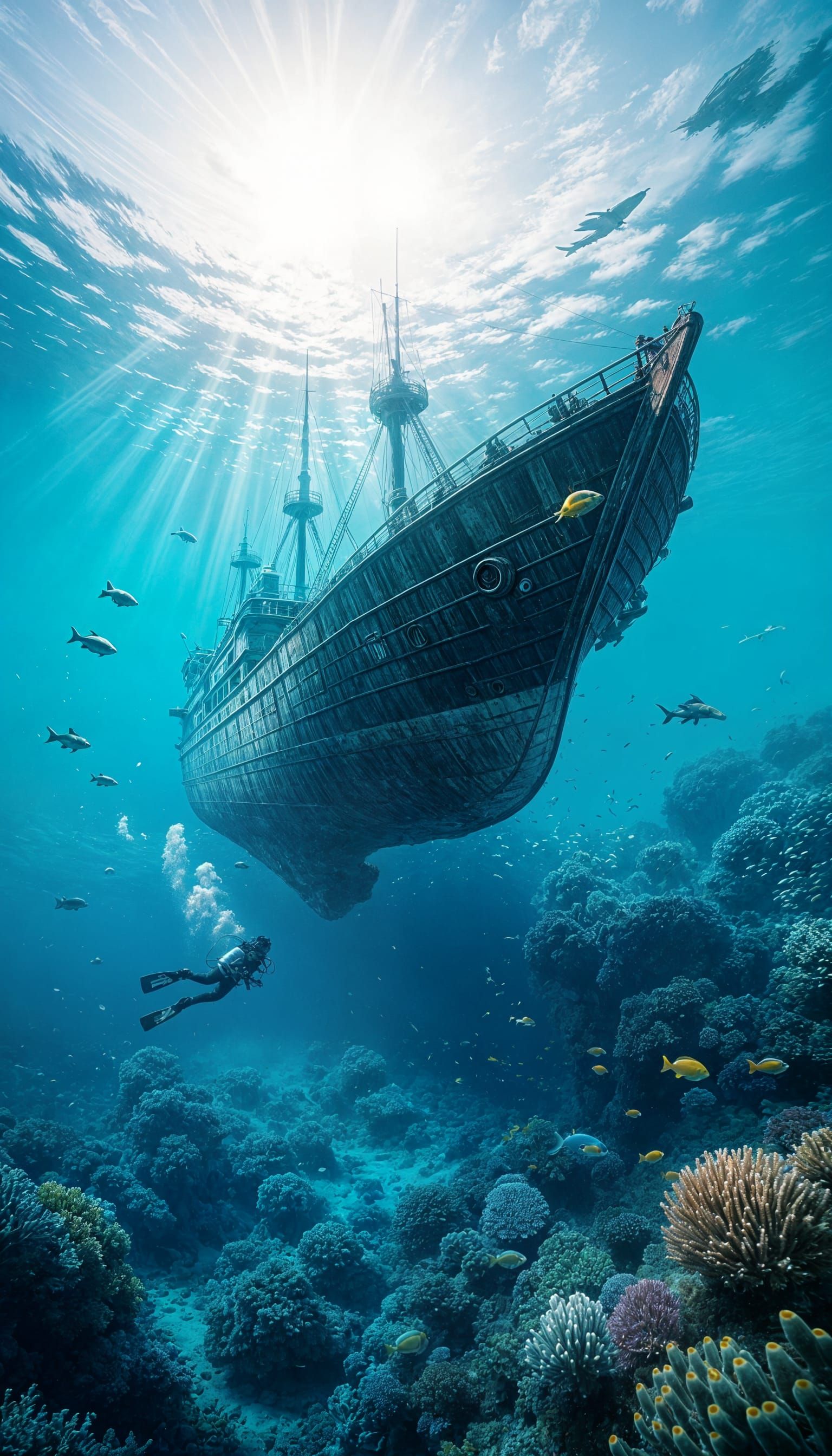 Sunken Ship Adventure in Red Sea: Breathtaking Underwater Sc...