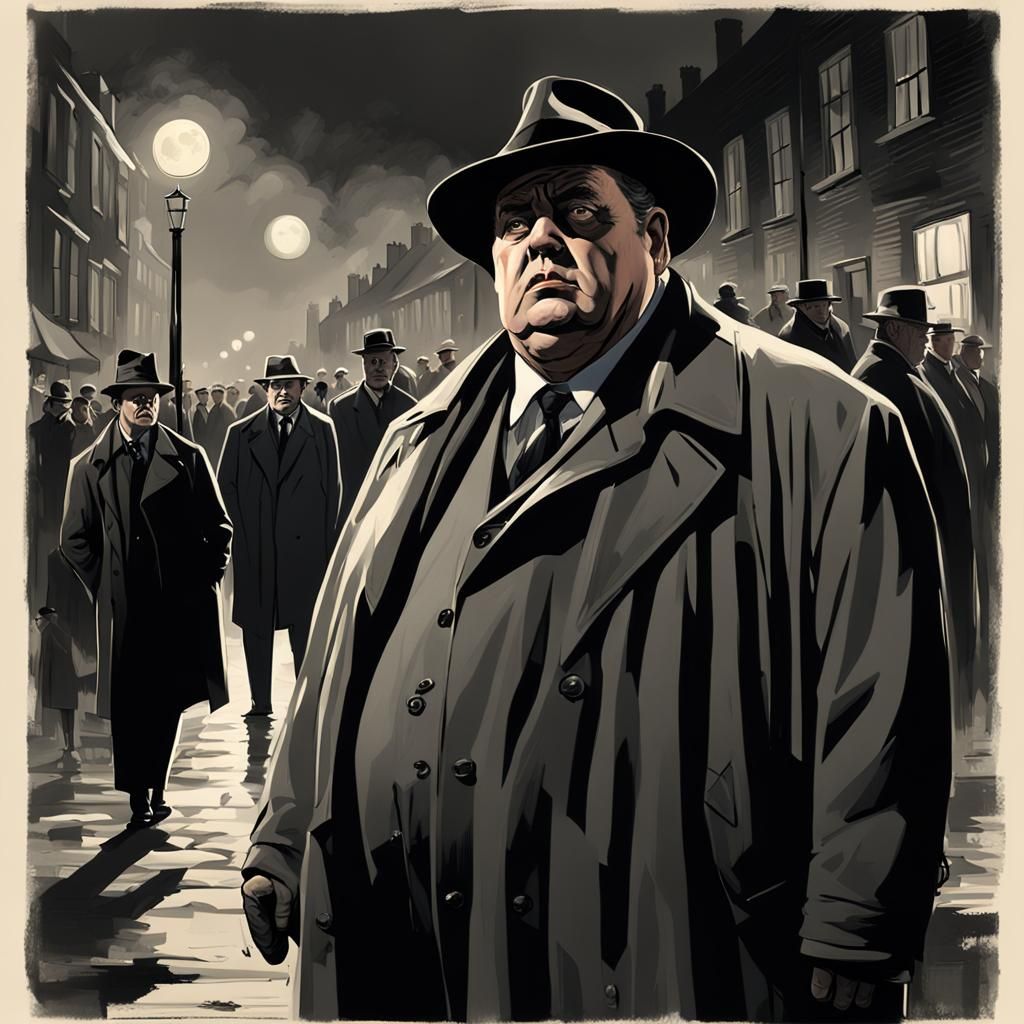 British Film Noir: Obese Detective in the Night