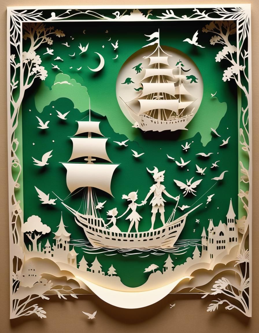 Kirigami Peter Pan
