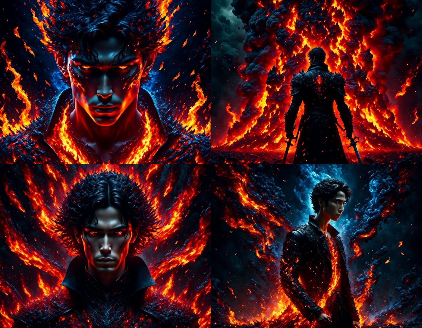 Worried Man About to Press Red Button