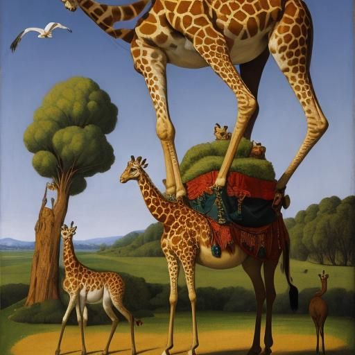 Giraffe as Kangaroo: Van Eyck and Rothko Style