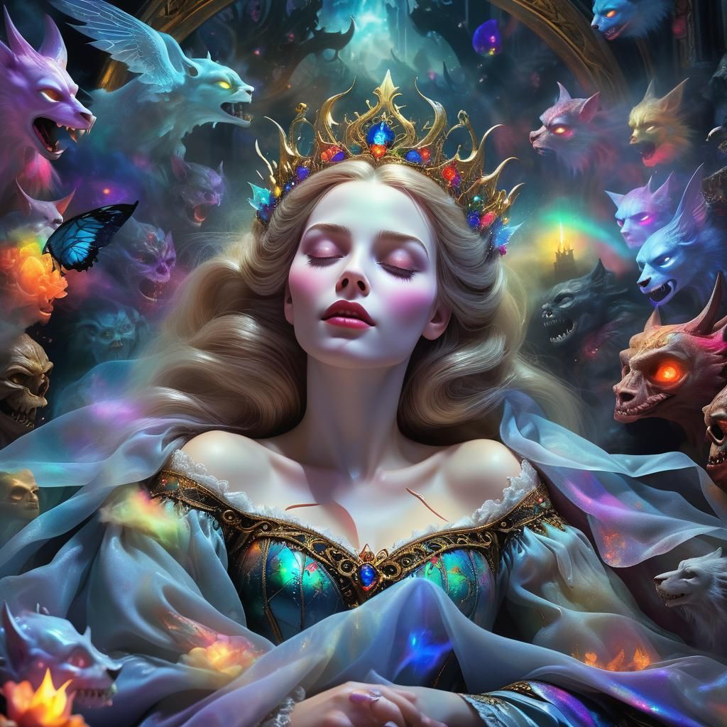 Sleeping Beauty in Gothic Horror Fantasy