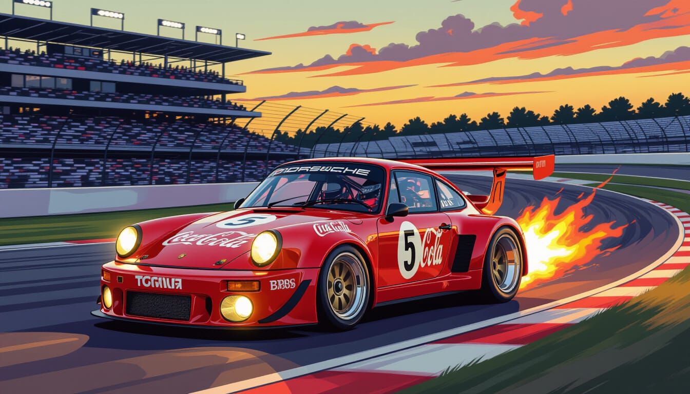1979 Porsche 935 K3 Coca-Cola Race Car