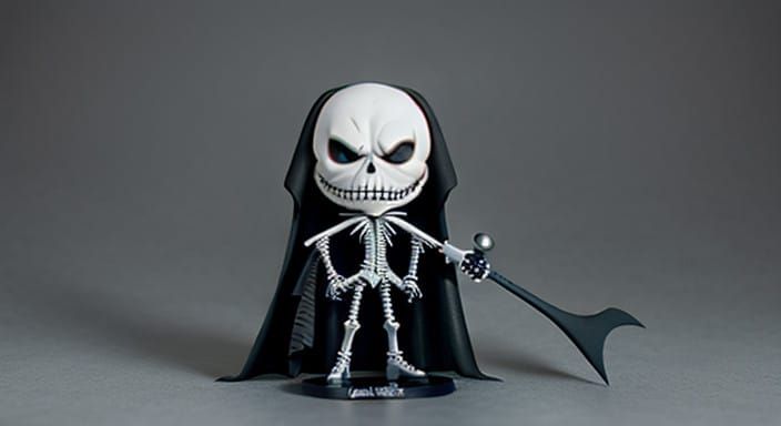 Jack Skellington And Death Eater Funko Pop Mashup