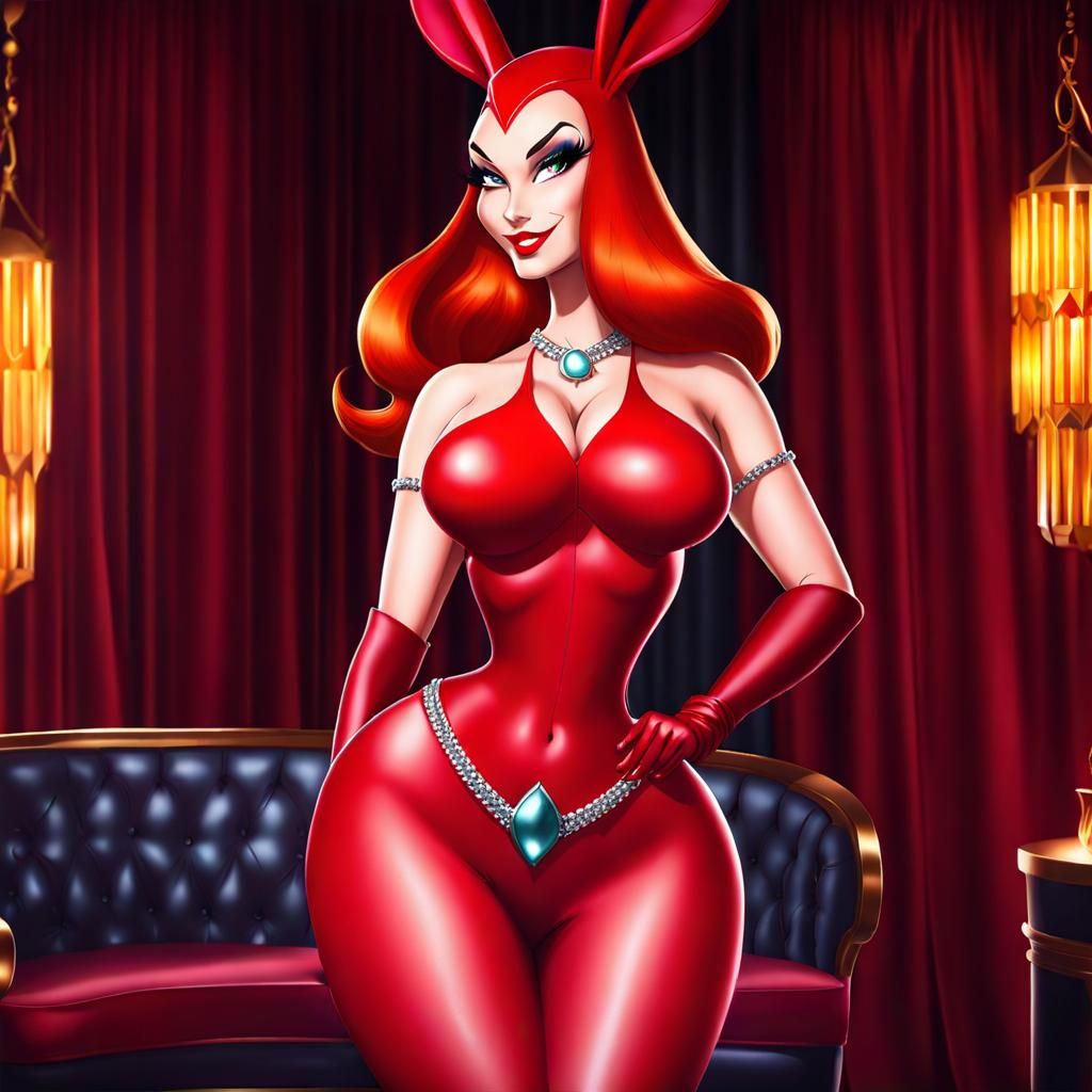 Jessica Rabbit as an Exotic Dancer