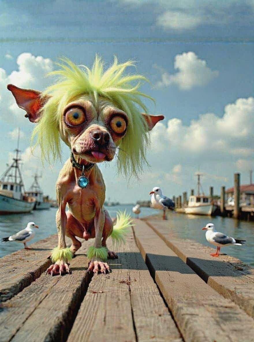 Remove the dark horizontal shadows in the sky near the top portion of the canvas