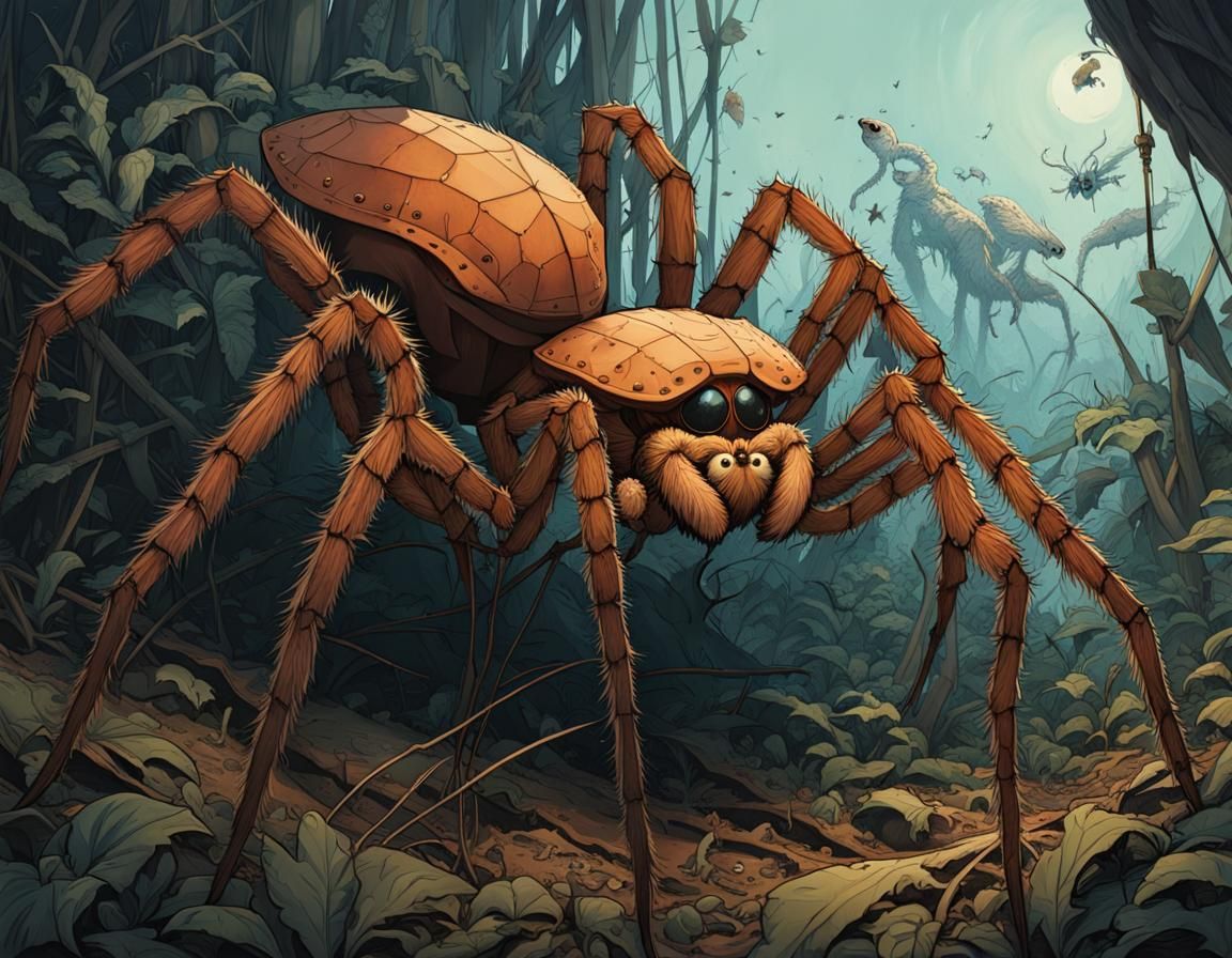 Mutant Huntsman Spider