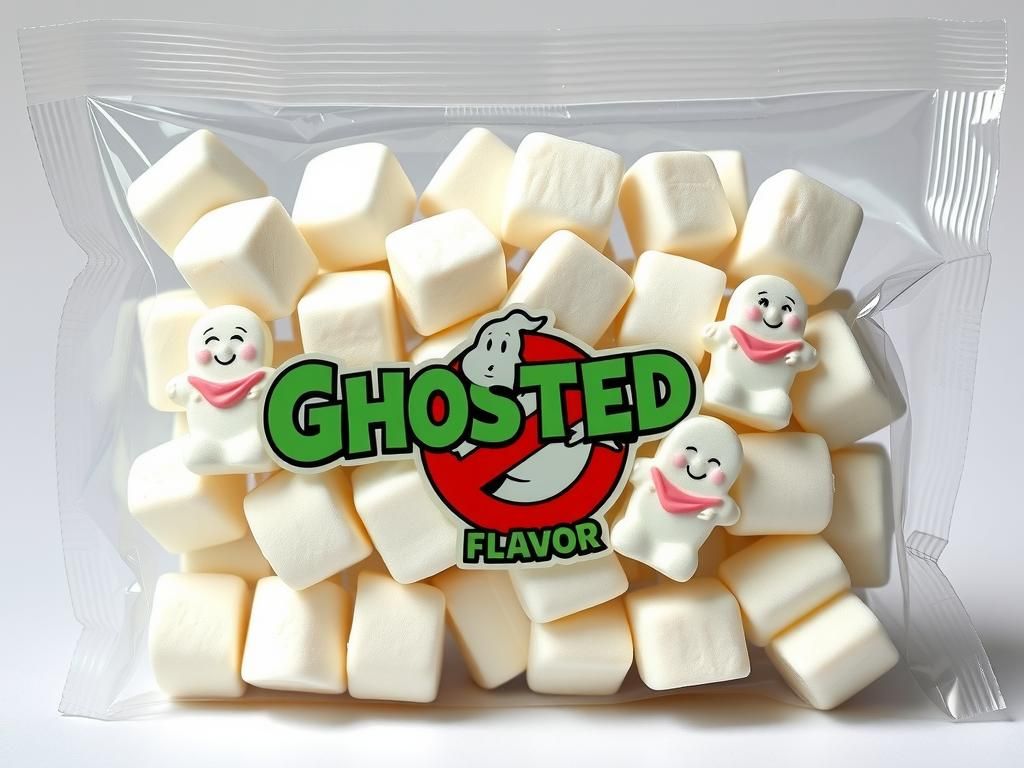 Ghostbusters Marshmallow Men in Ghosted Flavor Comic Style