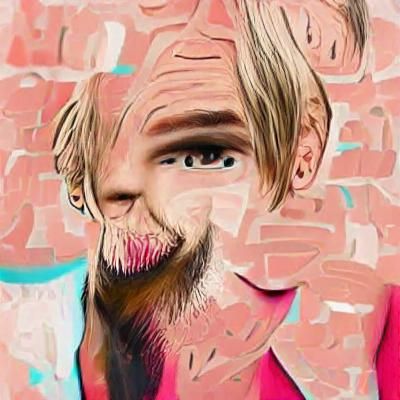 AI Generated Image of PewDiePie