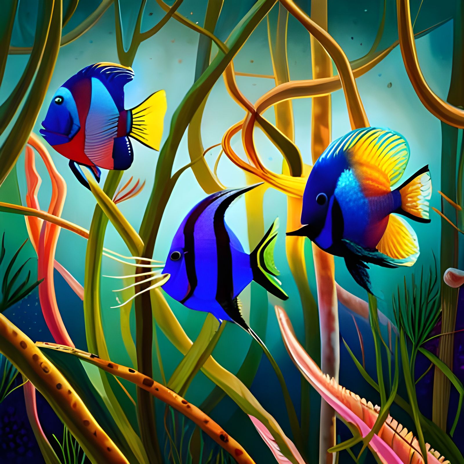 Detailed Ornate Japanese 3D Render in 8k