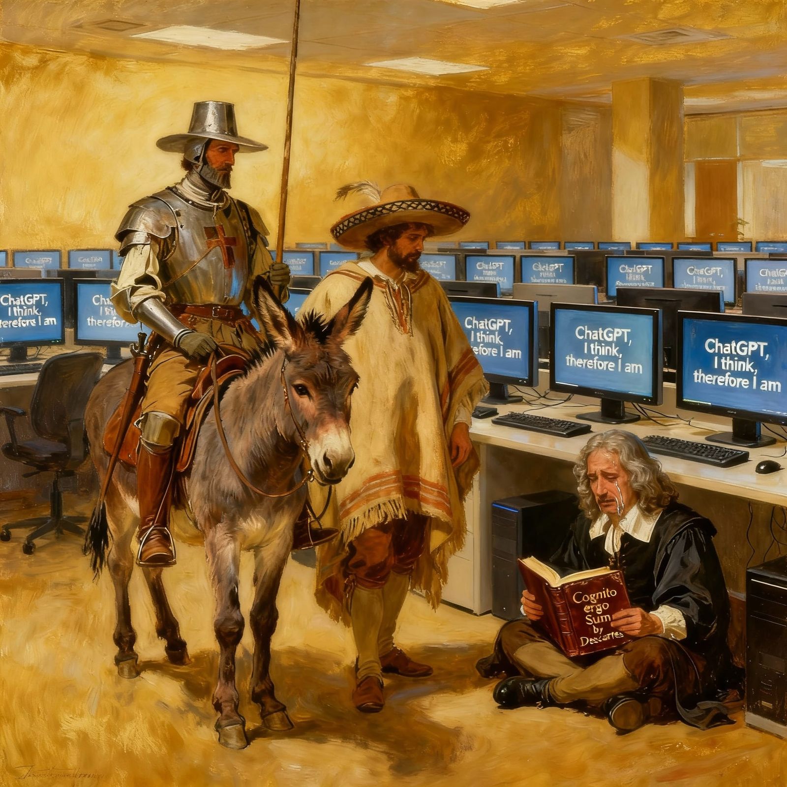 Don Quixote and Descartes in a Digital Age