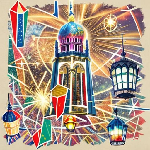 Fireworks Display of Light and Sound