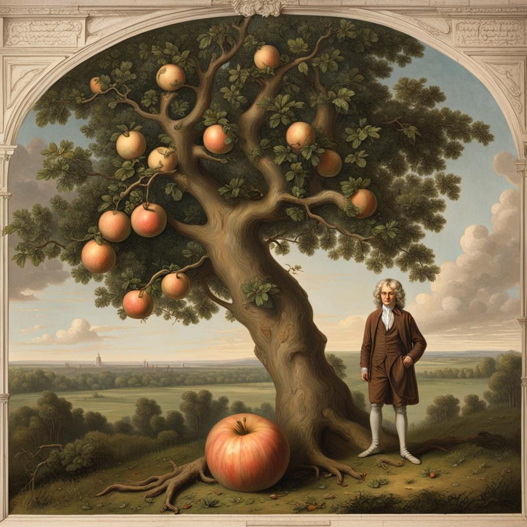 Newton's Apple: A Humorous Take on Gravity