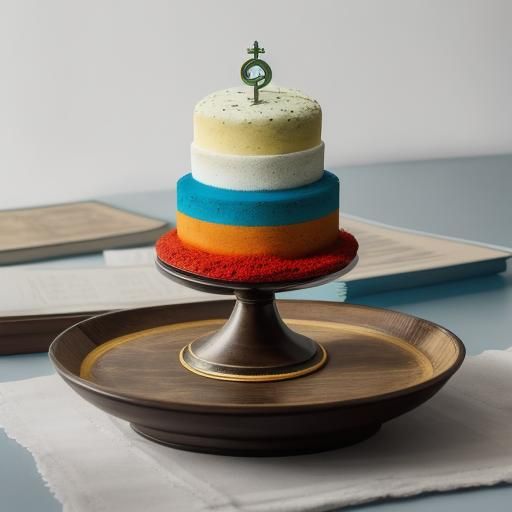 Moses in Biblical Illuminated Manuscript Style