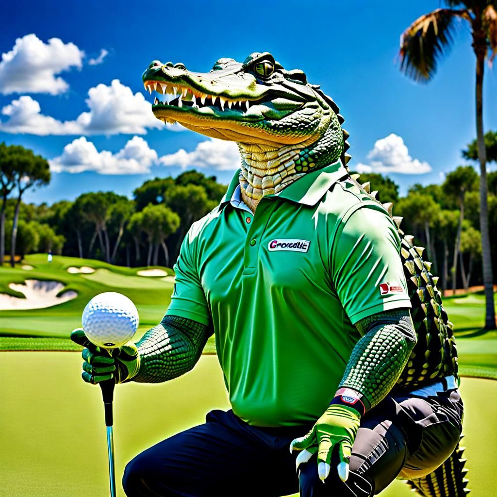Croco Grock professional golf-player