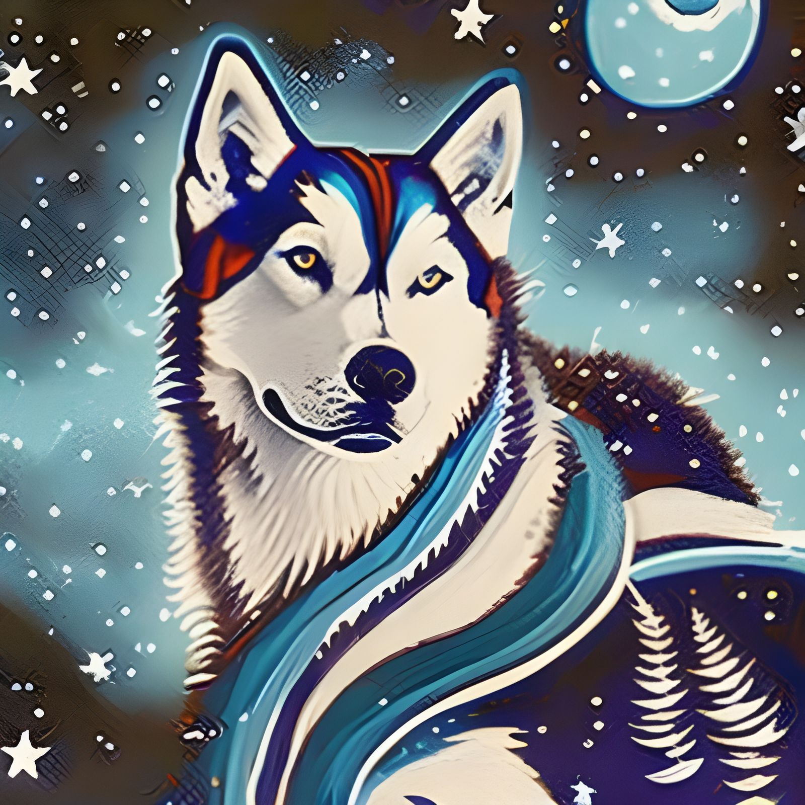 Cosmic Ice Husky