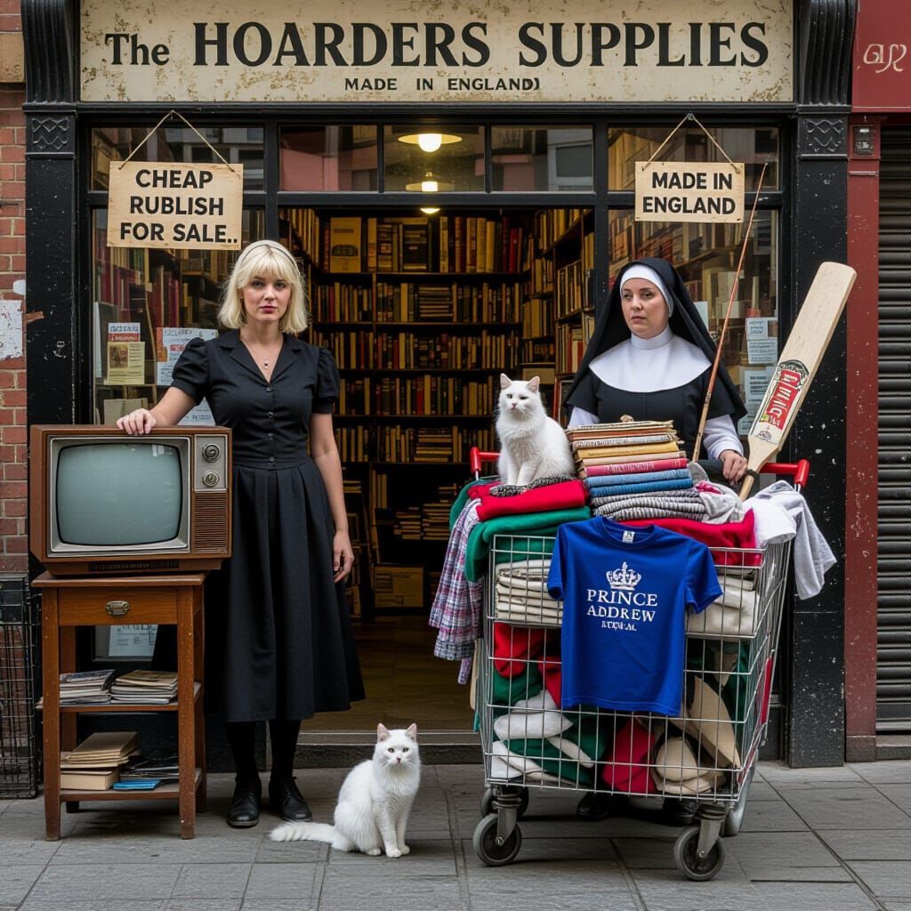 Victorian City Shop: Hoarders Supplies with Eclectic Items