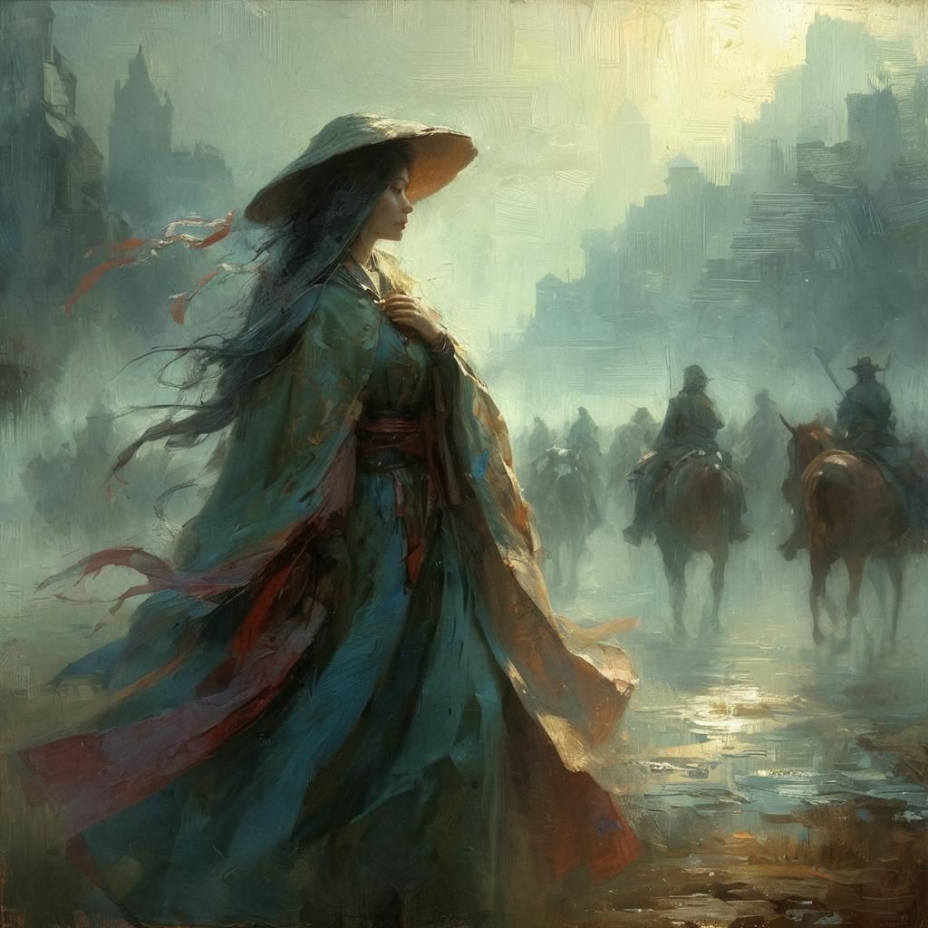 AI Generated Image of a Woman