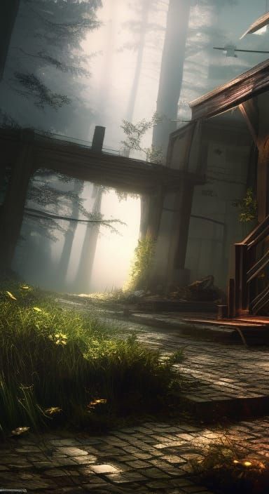 Epic 3D Videogame Wallpaper in Unreal Engine 5