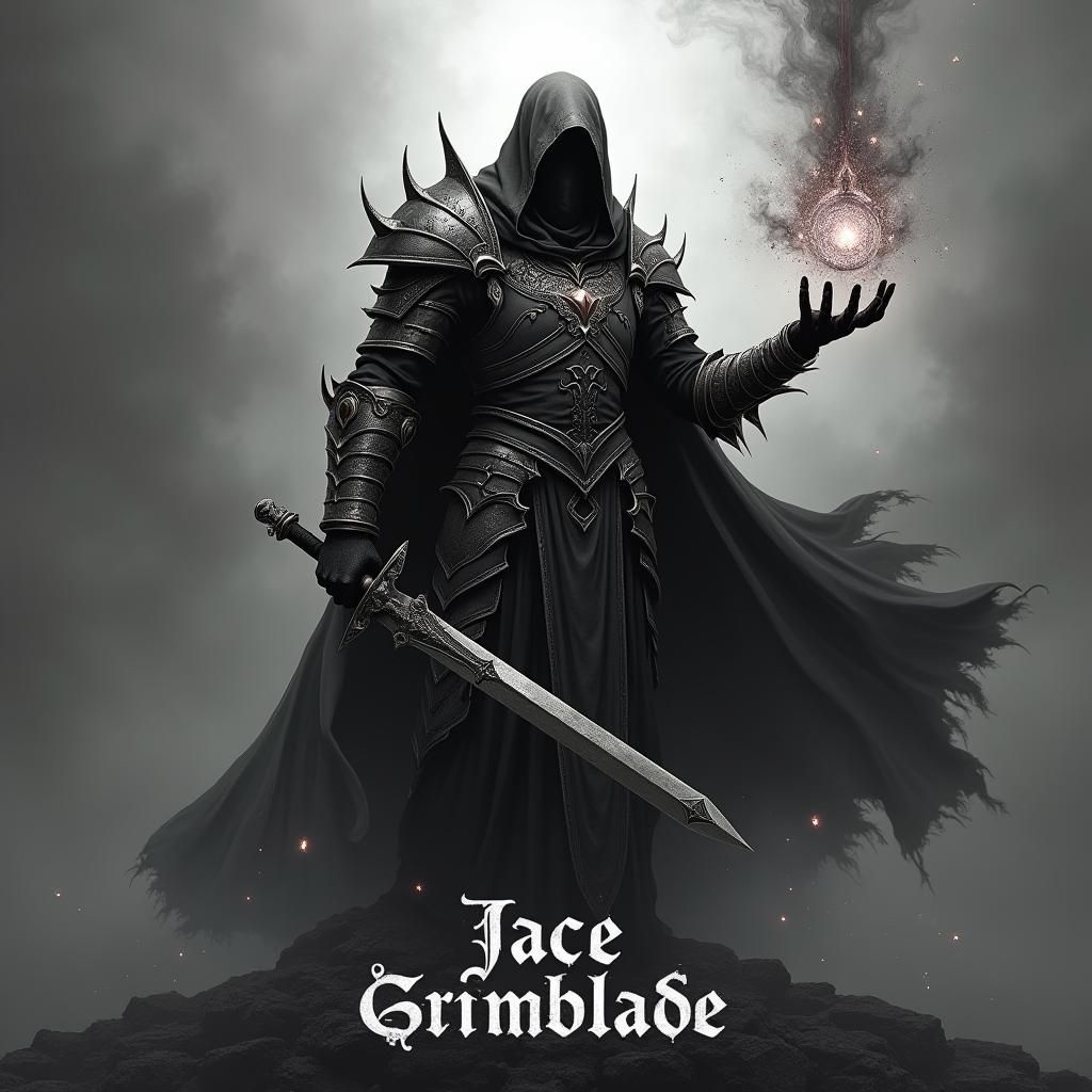 Mystical Warrior Logo in Vector Style