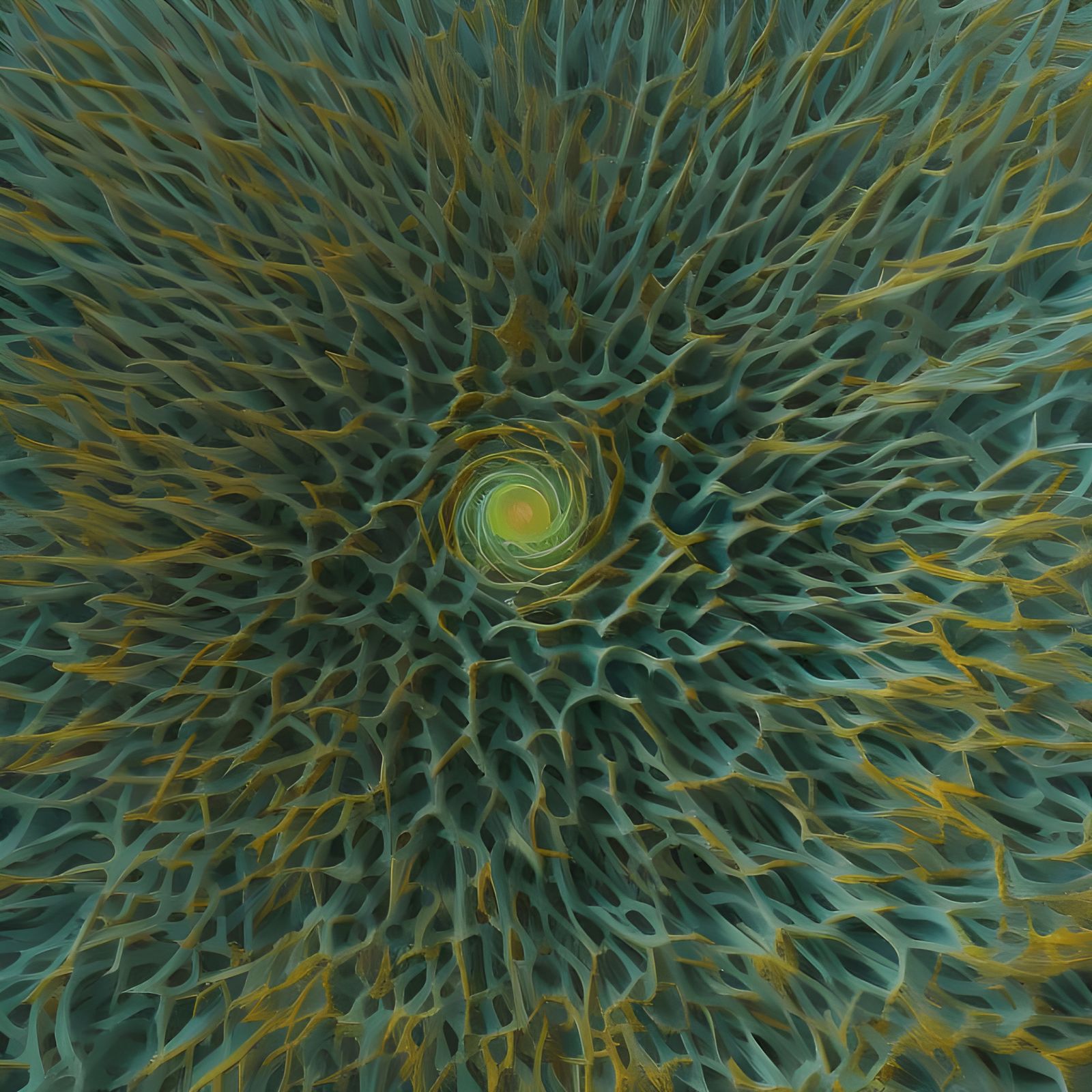 Day-Glo Mandelbulbs in Fractal Cubic Explosions